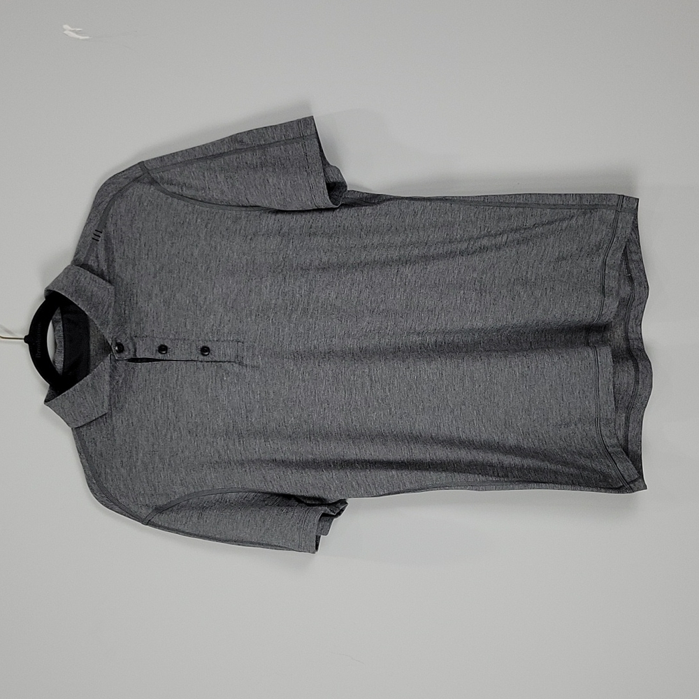 Lululemon Grey Short Sleeve Polo